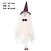 Decorações de Halloween Transfronteiriças Adereços para Festa do Festival Fantasma Oramentos Brancos de Bruxa Fantasma para Pendurar