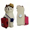 Ímã de Geladeira Gato Fofo Estilo Japonês Ins Alto Valor Magnético 3D Pão Assando Bolo Decoração de Cozinha Metabo