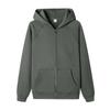Suéter de terciopelo de una pieza con cremallera de 360 g, sudadera personalizada con forro polar, pantalones con capucha, traje para hombres y mujeres, impresión de logotipo al por mayor
