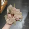 2026 Nuevo Estilo Scrunchie de Seda Brillante Suave de Tul para Mujer, Adecuado para Chongo o Cola de Caballo, Liga para el Cabello, Accesorio para el Cabello