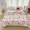 Hot-selling Classe A Dupla camada fio colcha de verão atacado pele amigável fibra de soja verão colcha fresca materna e infantil ar condicionado colcha de presente