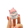 Chaveiro de Gato Gordo de Resina Desenho Animado Feminino Fofo Exquisito Corrente de Celular Pulseira Boneca Acessórios de Chaveiro Fofos