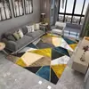 Tapete de Sala de Estar Atacado Transfronteiriço Área Grande Totalmente Coberto Sofá Mesa de Centro Manta Doméstica Veludo Cristal para Chão Lavável Manta Almofadas para os Pés