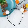 Diadema Navideña Transfronteriza Nueva Diadema de Astas de Halloween Diadema de Astas de Mercado Nocturno Venta al por Mayor