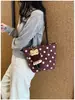 Bolso de gamuza vintage de nicho para mujer para otoño e invierno, nuevo bolso de hombro casual para el día a día 2026, bolso de mano tipo cubo
