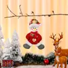 Colección de Colgantes de Muñeca de Tela Nueva de Amazon Transfronteriza Pequeños Regalos de Navidad Decoraciones para Árbol de Navidad Adornos Colgantes