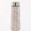 Taza termo de titanio puro, compacta y portátil, de alta atracción, todo titanio, con separación de agua y té, pequeña capacidad, para niñas, personalizable con logo