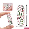 Lija de Color para Uñas Lija de Uñas Mini Recta Redonda Doble Cara Pulido Moldeado Lima de Uñas Kit de Herramientas para Uñas Portátiles Venta al por Mayor