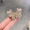 Pinza Pinza de Mariposa de Perla Dulce Super Hada para Flequillo de Niña Pinza para Cabello Roto Pinza para Cabello de la Parte Posterior de la Cabeza tamaño pequeño Agarrador de Cabello