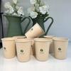 Vaso de Papel de Fibra de Bambú Vaso Desechable Venta al por Mayor Comercial Impresión de Logotipo Vaso para Beber Engrosado para el Hogar Vaso para Té Vaso para Café
