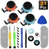Kit de Reparo para 2 Joysticks do Nintendo Switch 2 Chave de Fenda para Desmontagem Peça Triangular Acessórios de Reparo