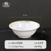 Juego de vajilla de melamina al por mayor de cuatro piezas para hotel comercial banquete olla caliente platos especiales juego vajilla imitación porcelana