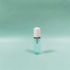 Botella de Mousse Verde Transparente de 60 ml, Botella de Burbujas, Botella Espumosa a Presión, Botella para Limpiador Facial, Botella de Espuma Recargable de Viaje de 30 ml