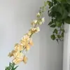 Flor Artificial Transfronteriza con Diseño Dinámico para Bodas, Decoración de Hogar con Techos Altos, Flor Artificial de Jacinto Violeta