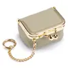 Nueva Caja de Almacenamiento de Joyas de Cuero Genuino, Bolsa Creativa para Joyas de Anillo de Diamante, Mini Anillo Collar, Caja de Joyería para Aretes, Monedero