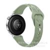 Correa de Silicona de Cristal de Hielo para Cintura Pequeña Adecuada para Huawei Gt6/5/4 18mm Apple S10 S11 Pulsera con Hebilla Inversa