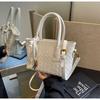 Bolsa de Luxo 2026 Novo Estilo Bolsa Feminina Tendência Xadrez Pequena Quadrada Bolsa de Ombro Bolsa Transversal