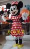 Mickey Mouse Caminando Disfraz de Muñeco de Dibujos Animados cos Tocado Accesorios Actuación Animación Actuación Disfraz de Muñeco Minnie Mickey
