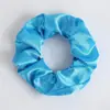 Elásticos de cabelo transfronteiriços europeus e americanos em 70 cores, elásticos de cabelo de cetim brilhante, elásticos de cabelo de cetim simples em cores sólidas, elásticos de cabelo para rabo de cavalo alto para mulheres