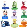 Regalos Corporativos Personalizados, Soporte para Muñeca 3D, Diseño Gratuito, Soporte de Escritorio de Dibujos Animados para Teléfono, Venta al Por Mayor Directamente del Fabricante