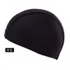 Fabricante Buceo Adulto Tela Negra Gorro de Natación Piscina Colorido Color Sólido Masculino Femenino Venta al por Mayor Adulto Niño Universal