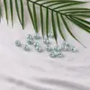 Cuentas Redondas de Acrílico de Color Sólido con Recubrimiento UV y Agujero Recto Accesorios de Material para Joyería Collares Correas de Celular Hechas a Mano para DIY
