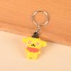 Chaveiro de Borracha Macia Desenho Animado Mascote Personalizado Boneca Anime Silicone DIY Pingente de Chaveiro de Carro Pequeno Presente