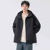 Jaqueta Outdoor Woodpecker Jaqueta Masculina Primavera 2025 Camada Única Corta-vento Impermeável Macacão de Montanhismo Jaqueta Fina com Capuz