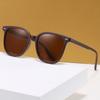 Gafas de Sol Cuadradas de Montura Grande Europeas y Americanas para Hombre Gafas Polarizadas para Hombre Gafas de Sol de Moda para Hombre Gafas de Sol Venta al por Mayor Transmisión en Vivo Douyin