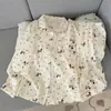 Outono/Inverno 2026 Novo Famoso na Internet Algodão Nuvem Fino Doce Pijama Manga Longa Calça Longa Roupa de Casa Conjunto de Duas Peças