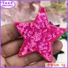 Lentejuelas de Punto Estrella Toalla Tela Bordada Pegatinas Forma de Corazón Letra Parche para Ropa Accesorios de Ropa Pegatinas DIY