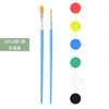 Vendedor ambulante Pintura Acuarela Acrílico Tiras de Pintura 3ml Impermeable Niños DIY Colorear Muñeco de Yeso Pintura Fabricante