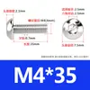 Tornillos de Cabeza Semiredonda de Acero Inoxidable 316 con Agujero Hexagonal, Pernos de Cabeza Hexagonal Iso7380 M3M4M5M6