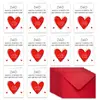 Transfronteiriço Novo Conjunto de 10 Peças/Conjunto de Envelopes para Cartão de Agradecimento de Aniversário do Pai Carregando Bênçãos Sinceras e Cartões de Gratidão