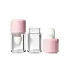 Pedido do Fabricante: Frasco Redondo de Blush Líquido com Cabo Grosso e Ponta Esponja, 5ml, Embalagem Plástica