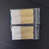 60 Hisopos de Algodón para Solución de Mantenimiento, Hisopos de Algodón para Belleza, Palitos Desechables Aplicadores de Belleza de Grosor Medio, Hisopos de Algodón para Desmaquillar
