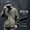 Chaqueta de Lana de Cordero de Moda para Hombre Abrigo de Algodón Otoño e Invierno Nuevo Casual Americano Holgado Cálido Chaqueta Retro 2024 Elegante