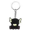 Chaveiro Macio de PVC Série Vaca das Terras Altas de Desenho Animado Transfronteiriço Pingente Acessório de Bolsa Nicho DIY Produto Acabado