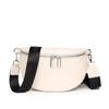 Bolsa de couro feminina transfronteiriça bolsa de cintura atacado 2022 nova moda bolsa de ombro mensageiro couro de camada superior bolsa de peito bolsa pequena