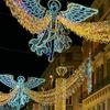 Novo Poste de Luz de Rua em LED para Travessia, Luz de Travessia, Luz Decorativa, Anjo, Festival de Neve, Rua de Pedestres, Rua Comercial, Luz de Paisagem Externa