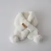 Bufanda para Bebé Invierno Cálida Felpa Bufanda para Bebé 2024 Nueva Engrosada Invierno Conjunto de Cuello para Niños y Niñas Moda
