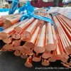 Varilla de Cobre T2 Estructura Cristalina Varilla de Cobre Rojo Denso Rectitud Precisa 10 50 80 110 Varilla de Cobre Punto