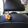 Gancho para Coche Multifuncional Almacenamiento para Respaldo de Silla de Flor Pequeña Suministros para Coche Artefacto Coche Coche Accesorios para Coche Decoración para Coche de Mujer