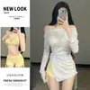 Conjunto de Biquíni Personalizado de Três Peças para Mulheres, Manga Longa, Proteção Solar, Fresco e Doce, Adequado para Praia, Fonte Termal e Férias