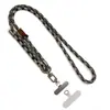 Cordão de Celular Ajustável Alça de Alta Qualidade Longa para Homens e Mulheres Resistente Durável Metal Outdoor Retrátil Câmera Clipe Simples