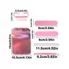 Kit de Ferramentas para Nail Art com 6 Peças Lixa Esponja Lixa de Madeira Bloco de Tofu Tira Curta de Polimento Escova de Chifre Palito de Madeira