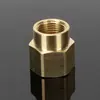 Pistola de água para lavadora de alta pressão de carro adaptador 55/58 14/18 giro diâmetro variável tubo de arame de aço todo cobre 360 interno 22 externo rosca