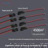 Chicote de Fiação Terminal Butt Macho e Fêmea Fio Terminal Sm Conector Plugue de Ar Macho e Fêmea 2Psm Fio Terminal Fio de Conexão Interna da Máquina