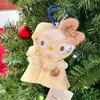 Nuevo Llavero de Peluche Original de Hello Kitty, Exquisito Atuendo de Muñeca, Regalo Perfecto para Muñecas, Accesorio para Bolsos