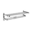Estante para Toallas de Acero Inoxidable 304 Estante Plegable para Toallas de Baño Estante de Almacenamiento para Baño Barra para Toallas Estante de Almacenamiento para Toallas Estante para Toallas de Baño